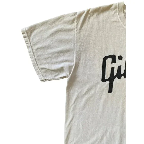 Vintage JERZEES Gibson Guitar ONKYO Stereo T shirt Mens M L 1990s Y2K RARE! - Picture 3 of 9